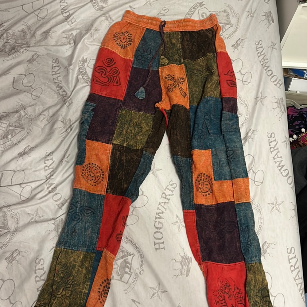 Patchwork Pants